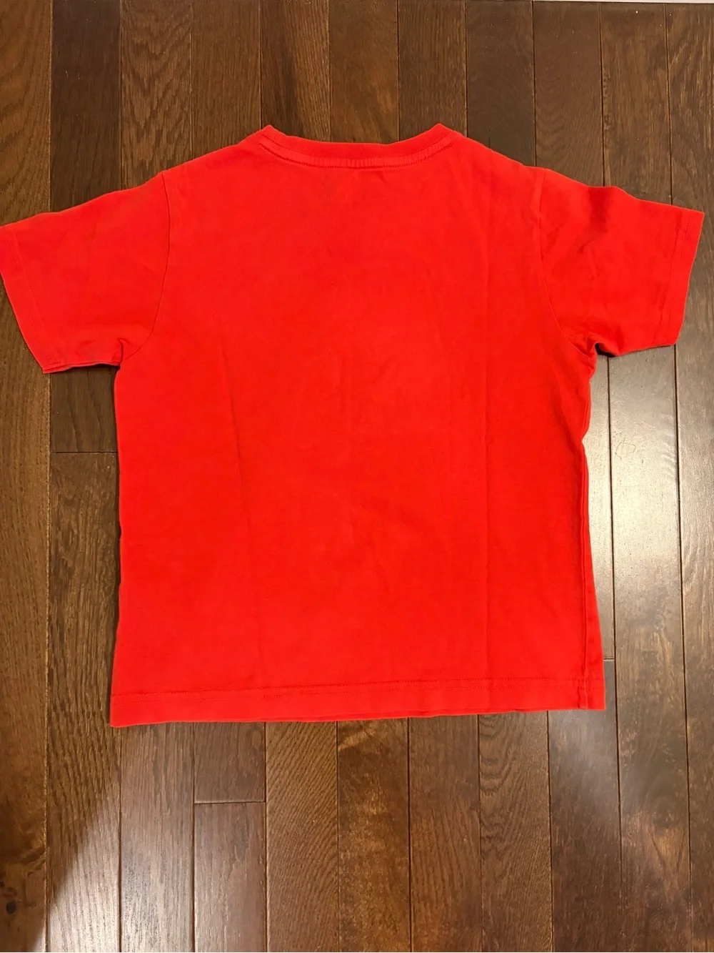 Psycho Bunny Kids Graphic T-Shirt Red Size S 7/8 100% Pima Cotton Big Logo